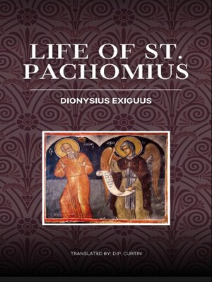 cover image of Life of St. Pachomius